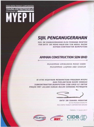 Subkontraktor MRT SSP